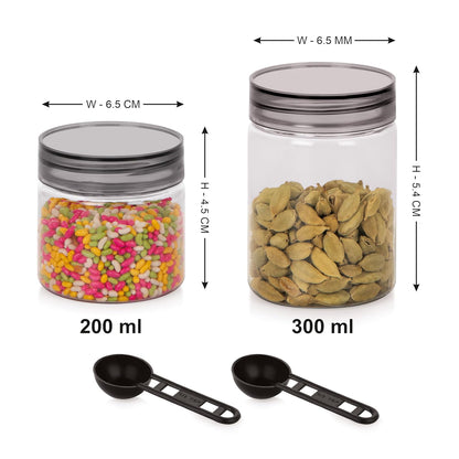 ElexaCart Airtight Kitchen Storage Containers Set – BPA-Free Stackable Pantry Jars for Kitchen Organization