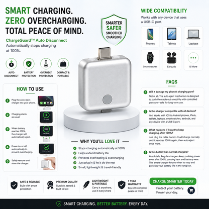 ElexaCart Smart Auto Plug